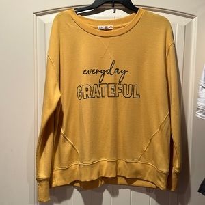 Everyday grateful long sleeve shirt